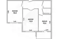 Квартира 2 комнаты 59 м² Брест, Беларусь