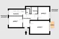 Appartement 3 chambres 59 m² Varsovie, Pologne