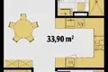 Квартира 3 комнаты 87 м² Юрмала, Латвия