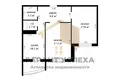 2 room apartment 61 m² Muchaviecki sielski Saviet, Belarus