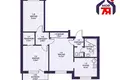 3 room apartment 62 m² Salihorsk, Belarus