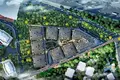 Residential complex New residential complex with swimming pool, a fitness center and lounge areas, Istanbul, Turkey