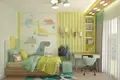 Complejo residencial Residential complex with a swimming pool and a fitness center close to universities and E-5 highway, Istanbul, Turkey