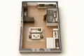 Studio 1 chambre 46 m² Cracovie, Pologne