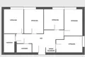 Mieszkanie 5 pokojów 57 m² Warszawa, Polska