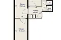 3 room apartment 68 m² Minsk, Belarus