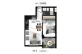 Appartement 2 chambres 50 m² Obakoy, Turquie
