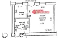 Mieszkanie 1 pokój 36 m² Grodno, Białoruś