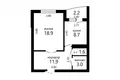 1 bedroom apartment 46 m² Minsk, Belarus