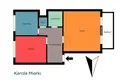 2 room apartment 49 m² Lodz, Poland