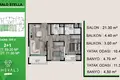 Квартира 3 комнаты 70 м² Мезитли, Турция