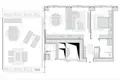 Квартира 1 спальня 56 м² в Upravna Enota Ljubljana, Словения