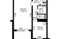 1 bedroom apartment 33 m² Minsk, Belarus