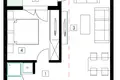 1 bedroom apartment 42 m² Boreti, Montenegro