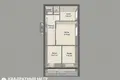 Appartement 3 chambres 52 m² Minsk, Bélarus