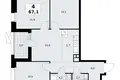 Квартира 4 комнаты 67 м² район Коммунарка, Россия