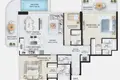 Appartement 2 chambres 168 m² Doubaï, Émirats arabes unis