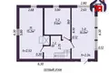 House 101 m² Rakauski sielski Saviet, Belarus