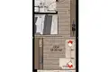Apartment 32 m² Mezitli, Turkey
