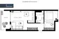 2 room apartment 52 m² Vilnius, Lithuania