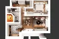 Wohnung 1 zimmer 66 m² Kaliningrad, Russland