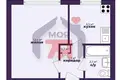 Apartamento 1 habitación 21 m² Maladetchna, Belarús