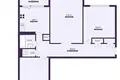 Квартира 3 комнаты 71 м² Жодино, Беларусь