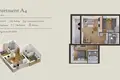 Wohnung 2 Schlafzimmer 57 m² Stoliv, Montenegro
