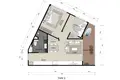 2 bedroom apartment 67 m² Sakhu, Thailand