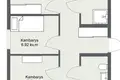 4 room apartment 76 m² Klaipėda, Lithuania