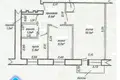 2 room apartment 42 m² Rechytsa, Belarus