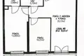 2 bedroom apartment 56 m² Warsaw, Poland