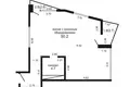 3 room apartment 58 m² Minsk, Belarus