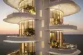 Kompleks mieszkalny New luxury residence Bvlgary Lighthouse Residences with a swimming pool and a yacht club, Jumeirah Bay, Dubai, UAE
