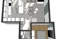Apartamento 1 habitacion 47 m² Bijelske Krusevice, Montenegro