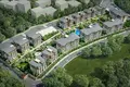 Residential complex New residence with a swimming pool and green areas near a metro station, Istanbul, Turkey