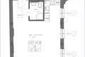 1 room apartment 38 m² Warsaw, Poland
