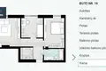 3 room apartment 70 m² in Vilnius, Lithuania