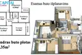 4 room apartment 77 m² Rietavas, Lithuania