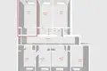 5 room apartment 104 m² Minsk, Belarus