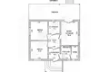Haus 59 m² Muchaviecki sielski Saviet, Belarus