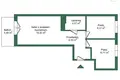 3 room apartment 50 m² Warsaw, Poland