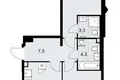 2 room apartment 59 m² Troitsk, Russia