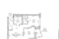 Appartement 3 chambres 52 m² Minsk, Bélarus