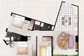 Кондо 3 спальни 100 м² Sangkat Boeung Kak Ti Muoy, Камбоджа