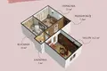 Mieszkanie 2 pokoi 52 m² Września, Polska
