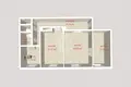 Квартира 3 комнаты 73 м² Минск, Беларусь