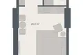 Appartement 1 chambre 32 m² Batoumi, Géorgie