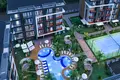 Квартира 1 комната 84 м² Аланья, Турция