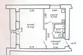 1 room apartment 36 m² Minsk, Belarus